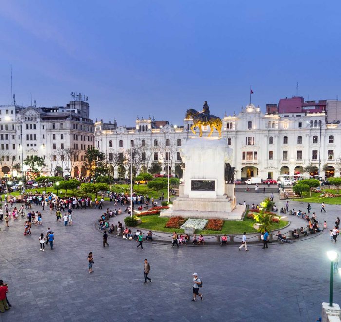 San Martin Square Lima
